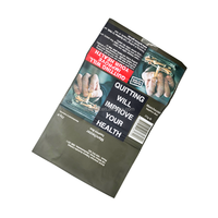 Vente en gros de pochette vide en plastique imprimée à rouler à la main pour feuilles de tabac 25g 30g sac de substituts de tabac à fumer