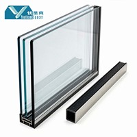 Barre d'espacement à bord chaud en acier inoxydable 6A, composite PP, à rupture thermique 0,38 W/mK, anti-condensation, durable pour mur-rideau IGU