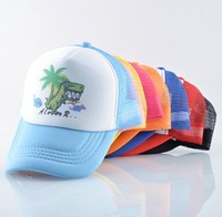 Gorra de béisbol con estampado de coche para niños, niñas, niños, verano, barata