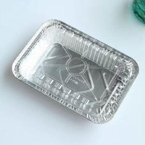 ALUMINIUM FOIL HOT FOOD CONTAINERS BOX WITH LIDS <b>PERFECT</b> for HOME TAKEAWAY USE - Product Image 3