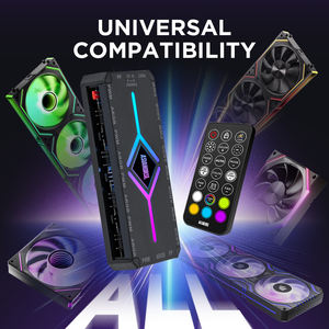 ASIAHORSE ASH-S1 Nouveau design PWM 1 à 9 ports Hub de ventilateur magnétique avec télécommande Hub SATA Hub Argb - Product Image 6