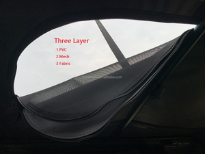 Tente de toit à clapet imperméable à l'eau Véhicule à coque dure Remorque de voiture Tente de toit mince <span class=keywords><strong>XXL</strong></span> - Product Image 5