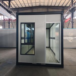 Z型折りたたみ式コンテナハウスポータブルプレハブモジュラーオフィス耐久性スチール構造リビングルーム - Product Image 2