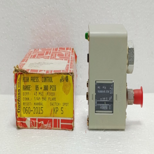 Interruptor de Control de Alta Presión Danfoss KP5 060-2015 con Reinicio Manual, Refrigeración, Disponible en Stock - Product Image 1
