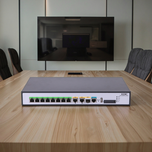 Original New H3C MSR810-10-PoE Router WAN LAN 10*1GE Port IPv6 QoS MPLS Secure VPN Enterprise PoE Router