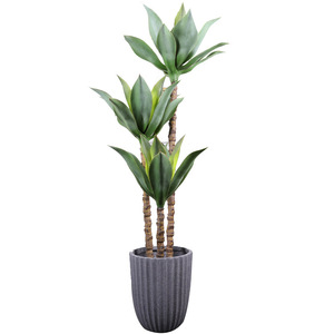 Planta Artificial de Agave QIHAO, Alta Simulación, Decoración Interior, Plástico, Vegetación Artificial, Decoración para Hogar y Oficina - Product Image 5