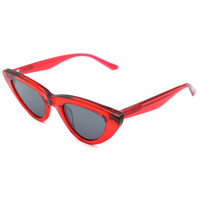 Lunettes de soleil œil-de-chat à monture complète en acétate Mazzucchelli recyclé, protection UV400, pour la vente en gros, protection UV élevée, respectueuses de l'environnement
