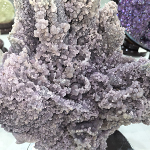 Vente en gros de <span class=keywords><strong>pierres</strong></span> brutes de cristal de guérison naturelle, agate de raisin violet, ornement minéral pour la décoration de la maison - Product Image 3