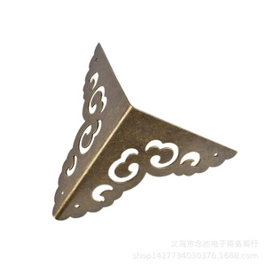 Copper <b>Corner</b> <b>Protector</b> TF65 65mmx94mm Bronze Color For Wooden Box Edge Protection - Product Image 5