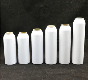 Aérosol en aluminium personnalisé pour laque à cheveux, émail <span class=keywords><strong>noir</strong></span> <span class=keywords><strong>satiné</strong></span>, cosmétiques, crème solaire visage, peinture hydratante - Product Image 3