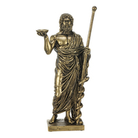 Sculptures d'art en résine, figurine d'Asclépios grec, statue, figures de la mythologie antique pour la décoration de la maison, artisanat, salon
