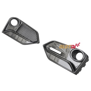 Coques de feux antibrouillard avant en fibre de carbone style OTD, garnitures et ailerons pour Honda Civic 10ème génération TYPE R FK8, tuning automobile - Product Image 4
