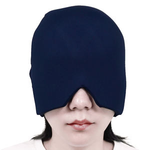 Envoltório de cabeça de gelo para terapia fria e quente, envoltório para alívio de dor de cabeça, chapéu de gelo para olhos enchidos, tensão, alívio do dedo e estresse - Product Image 1