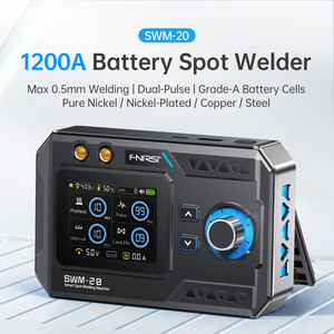 Máquina de Soldadura por Puntos de Doble Pulso FNIRSI SWM-20, 1200A de Alta <span class=keywords><strong>Corriente</strong></span> <span class=keywords><strong>para</strong></span> Celdas de Batería de Grado A, Soldador de Alta Resistencia - Product Image 1