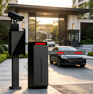 Smart Automatic Parking Barrier Motorized ANPR LPR <b>Camera</b> License Plate Recognition Vehicle Access <b>Security</b> System - Product Image 6
