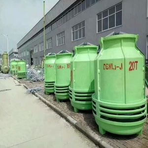 หอทำความเย็นอุตสาหกรรม FRP ทรงกลมขนาดเล็ก - Product Image 4