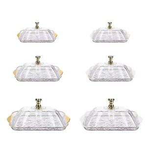 Nouveau plateau rectangulaire en mélamine jetable de style américain pour fruits, idéal pour la maison, le salon, la <span class=keywords><strong>table</strong></span> basse, l'hôtel, les fruits secs et les collations - Product Image 5