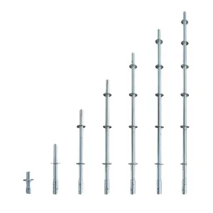 Construction Material Multidirectional Galvanized Metal Steel Pin Andaimes ringlock scaffolding