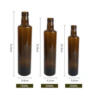 <span class=keywords><strong>Bouteille</strong></span> d'huile de cuisson en verre gradué, design anti-fuite et réutilisable, idéale pour une utilisation quotidienne en cuisine à la maison - Product Image 3