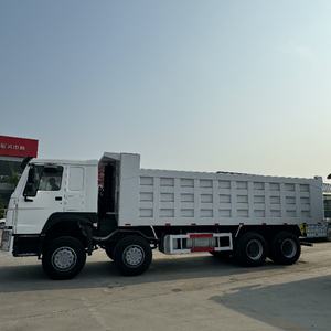 Jual truk beban berat tangan kedua Haowo dump truck 6x4 371 tenaga kuda 10 roda 40 ton dump truck dengan harga rendah - Product Image 5