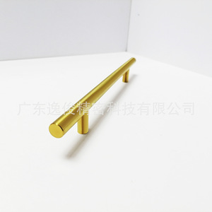 Tiradores de Muebles de Acero Inoxidable 8007, Diseño Minimalista Dorado, Herrajes para Gabinetes, Duraderos - Product Image 2