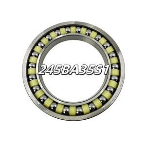 245BA35S1ตลับลูกปืนเม็ดกลมแบบสัมผัสเชิงมุมแถวเดียวขนาด245*355*45มม. สำหรับชิ้นส่วนรถขุด - Product Image 1