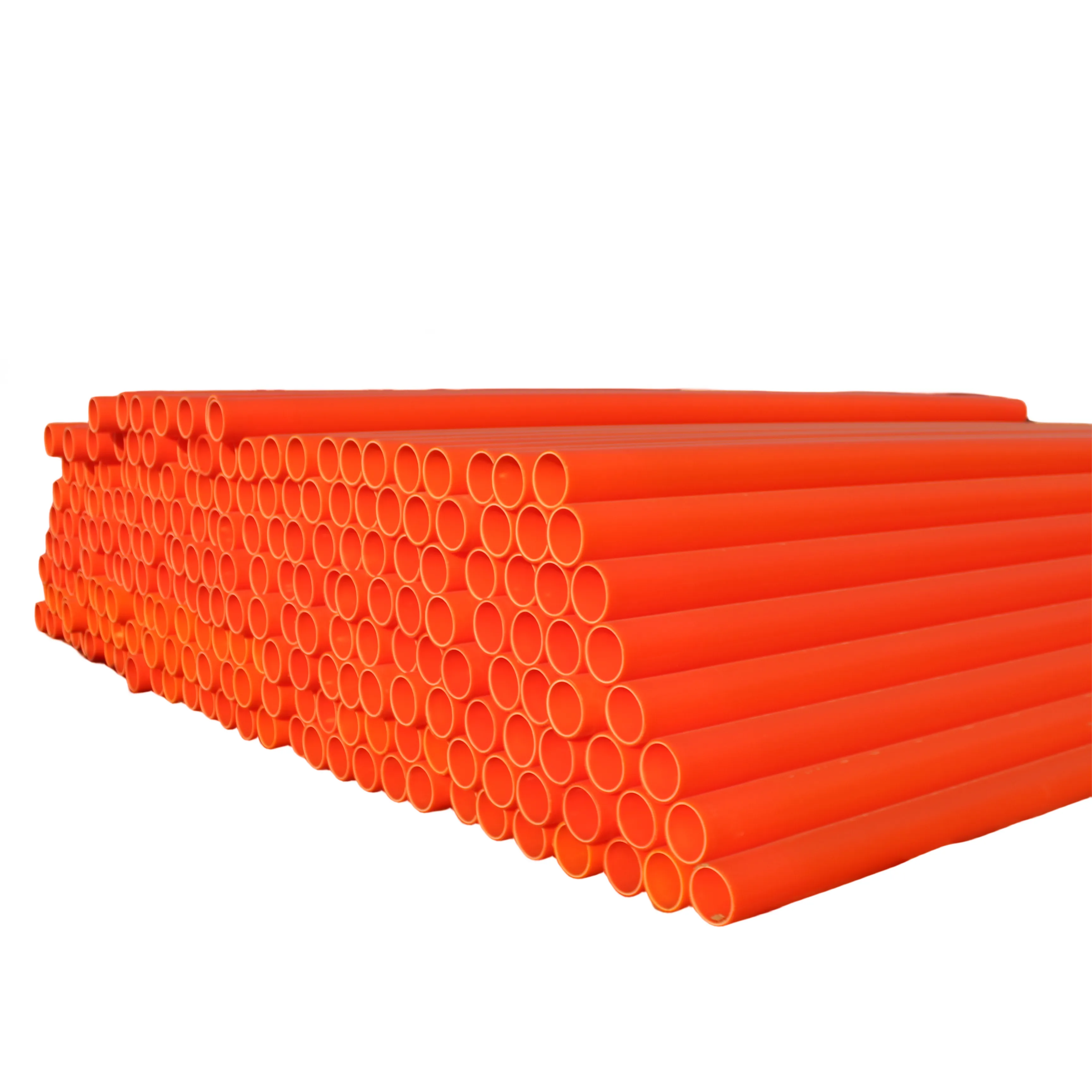 Tubes de conduit de haute qualité en vrac Orange Mpp Manchon de protection électrique Tuyaux d'alimentation électrique