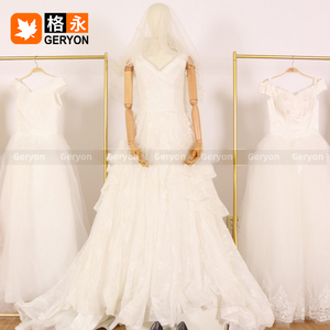 Geryon Vintage Bulk usado vestido <span class=keywords><strong>de</strong></span> <span class=keywords><strong>novia</strong></span> mixto <span class=keywords><strong>de</strong></span> <span class=keywords><strong>segunda</strong></span> <span class=keywords><strong>mano</strong></span> ropa <span class=keywords><strong>de</strong></span> <span class=keywords><strong>novia</strong></span> para damas ropa usada 45KG balas - Product Image 4