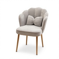 Fauteuil individuel de luxe moderne en velours coloré, chaise paresseuse rembourrée pour salon, hôtel, salle de séjour