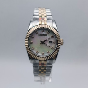 Reloj mecánico NH05 de 31 mm para mujer, luminoso, de acero inoxidable, cristal de zafiro, resistente al agua, luminoso - Product Image 1