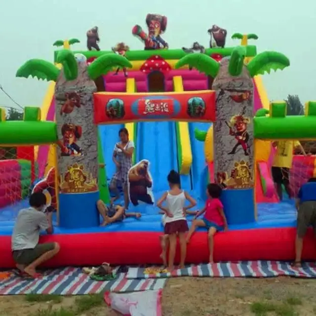 बिक्री के लिए चीन आपूर्तिकर्ता रंगीन बच्चों inflatable उछाल