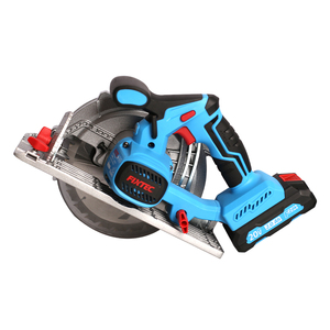 FIXTEC <span class=keywords><strong>Scie</strong></span> circulaire à batterie 20V 4000 tr/min Scies électriques <span class=keywords><strong>Scie</strong></span> circulaire sans fil pour le travail du bois - Product Image 3