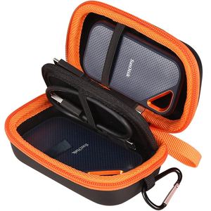 Estuche de Almacenamiento Portátil EVA, Estuche Rígido de Transporte, Bolsa de Viaje Protectora a Prueba de Golpes para Disco Duro SanDisk 2 en 1 - Product Image 2