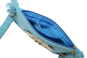 Bolsos de Mano de Diseño Indio para Mujer, Estilo Bohemio, con Cuentas, Bolsos de Mensajero Hechos a Mano, Bolsos de Fiesta con Cuentas para Eventos Nocturnos, Venta al por Mayor - Product Image 4