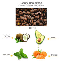 Vente en gros de marque privée végan crème anti-transpiration rapide pour le corps de 3 jours crème anti-transpiration chaude crème amincissante pour le corps ventre plat caféine