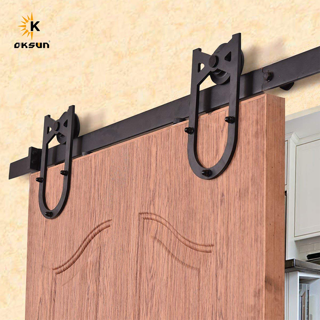 Oksun Sliding Barn Door Hanger Rail Track System
