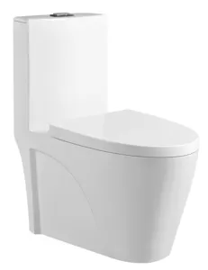 T-3002 BOOU China Supply Sanitary Ware Bathroom Sanitary 1 Piece WC Ceramic Toilet Wc Bathroom