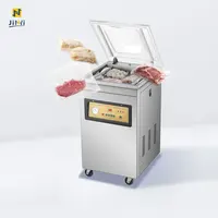 Machine commerciale d'emballage sous vide de viande de poulet Dz-500/2E