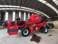 Bétonnière autochargeante 4m³ – Stock usine – Dosage automatique – Puissance élevée – Idéale pour la construction en altitude