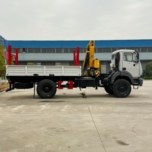 Camión Grúa Integrado Todoterreno 4x4 |   Grúa <span class=keywords><strong>de</strong></span> 6.3 Toneladas y Caja <span class=keywords><strong>de</strong></span> Carga <span class=keywords><strong>de</strong></span> 5.2m, Perfecta para <span class=keywords><strong>Alquiler</strong></span> <span class=keywords><strong>de</strong></span> Equipos y Proyectos Pequeños - Product Image 4