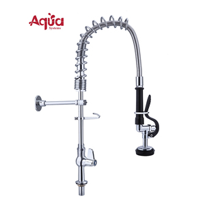 EasyInstall Pre-Rinse Kitchen Faucet for Kitchen Sink Water-saving Solid Brass Water Tap Mini Single Cold Faucet Pull-down Spray - Product Image 1