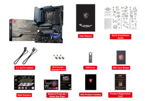 Carte mère de jeu MSI MAG Z590 TORPEDO avec socket LGA 1200, 128 Go, prend en charge la mémoire DDR4 jusqu'à 5333 (OC) MHz, Z690 <span class=keywords><strong>Z390</strong></span> - Product Image 6