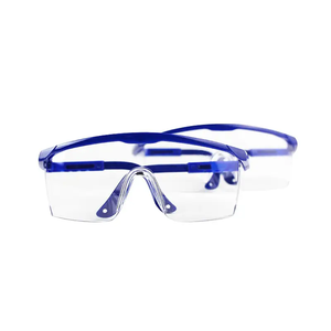 ワイドビジョン保護アイシールド看護師大人用クリア防霧安全メガネ調整可能な寺院付き安全ゴーグル - Product Image 5