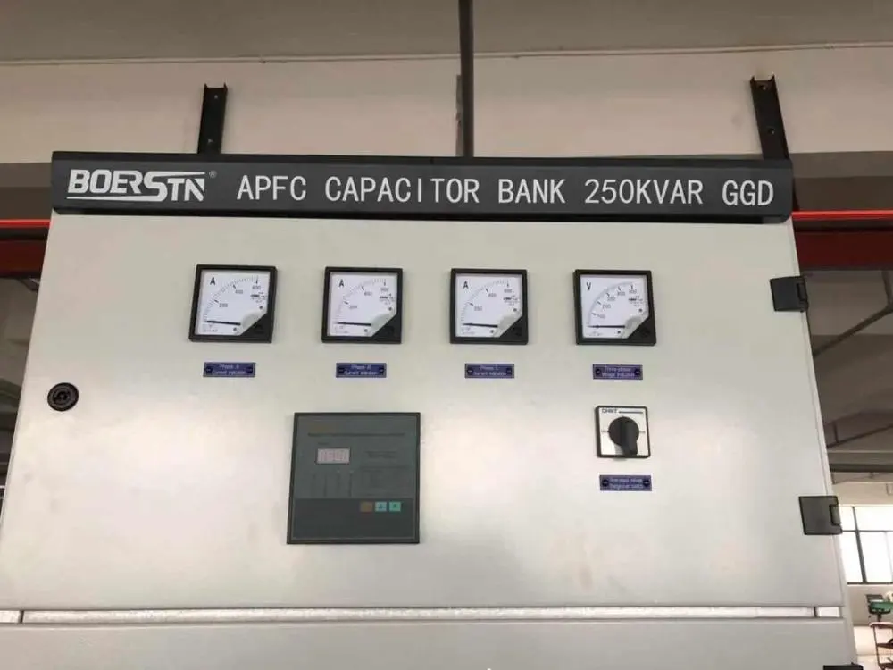 Reactief Vermogen Compensator / 380V 250 Kvar Condensator Bank Board Met Apfc Automatische Power Factor Correctie