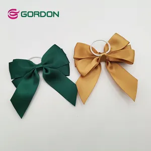 Bottle Ribbon Bow Handmade Diy Satin Ribbon Bow