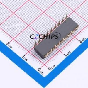 DSIC09LH-P DIP Switch Through hole Component (THT) Switch Flat Toggle, Raised Type Single Pole Single Throw 9-Bit PC Pin - Product Image 2