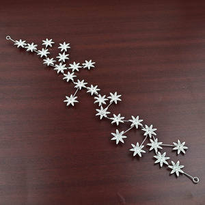 Nuova Fascia per Capelli da Sposa Coreana di Tendenza con Strass a Stella, Accessorio per Capelli Effetto Cielo Stellato - Product Image 2