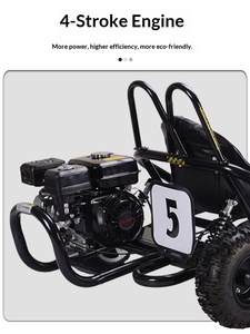 Kart todoterreno con motor <span class=keywords><strong>de</strong></span> gasolina <span class=keywords><strong>de</strong></span> 196 cc y 4 tiempos, 6.5 HP, certificado por la EPA, para entretenimiento <span class=keywords><strong>de</strong></span> adultos, kart <span class=keywords><strong>de</strong></span> carreras para dunas <span class=keywords><strong>de</strong></span> arena australianas, trasero - Product Image 5