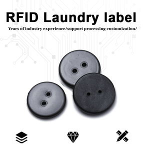 ป้ายผ้าสีขาว UHF สำหรับซักรีด ป้าย RFID สำหรับผ้าขนหนูโรงแรม แบบทอเย็บติด 860-960 MHz - Product Image 6