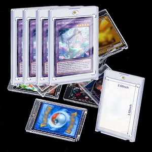 Protettori Magnetici Trasparenti 35Pt One Touch per Carte, Porta Carte Magnetico One Touch per Carte Pokémon TCG con Logo Personalizzato BOx - Product Image 3